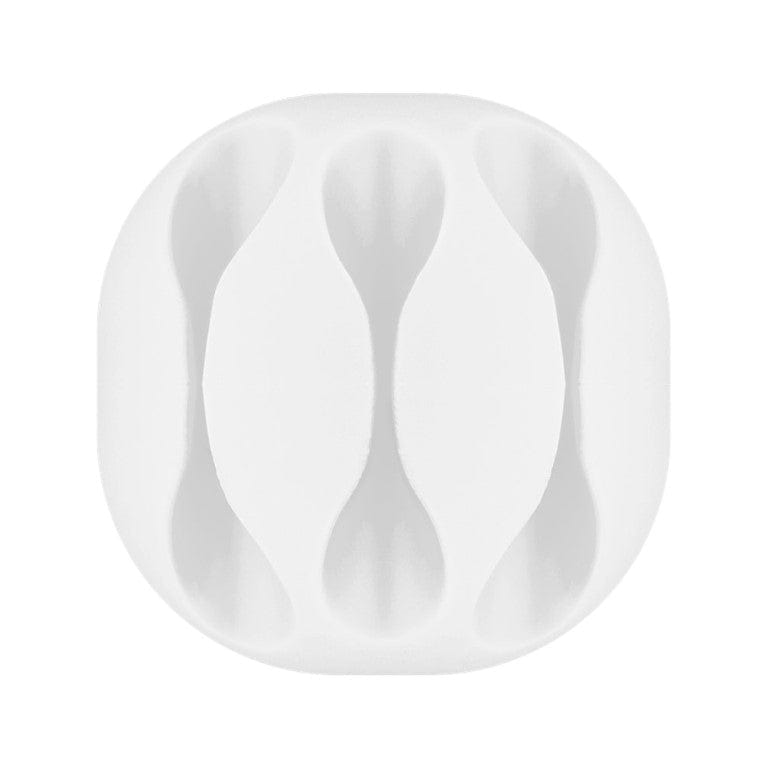 Goobay Cable Management 3-slots 4-piece Set White 70373