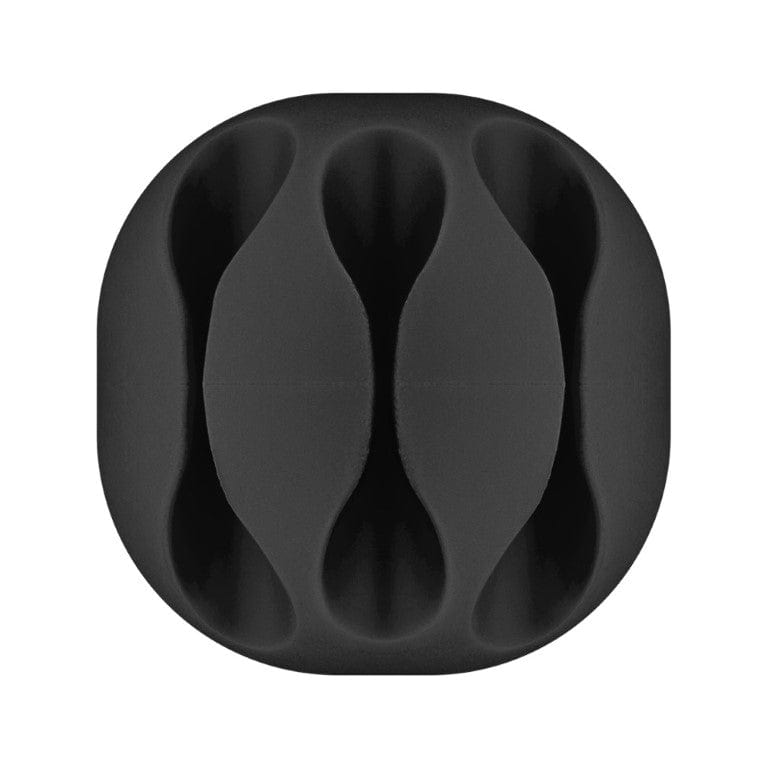 Goobay Cable Management 3-slots 4-piece Set Black 70398