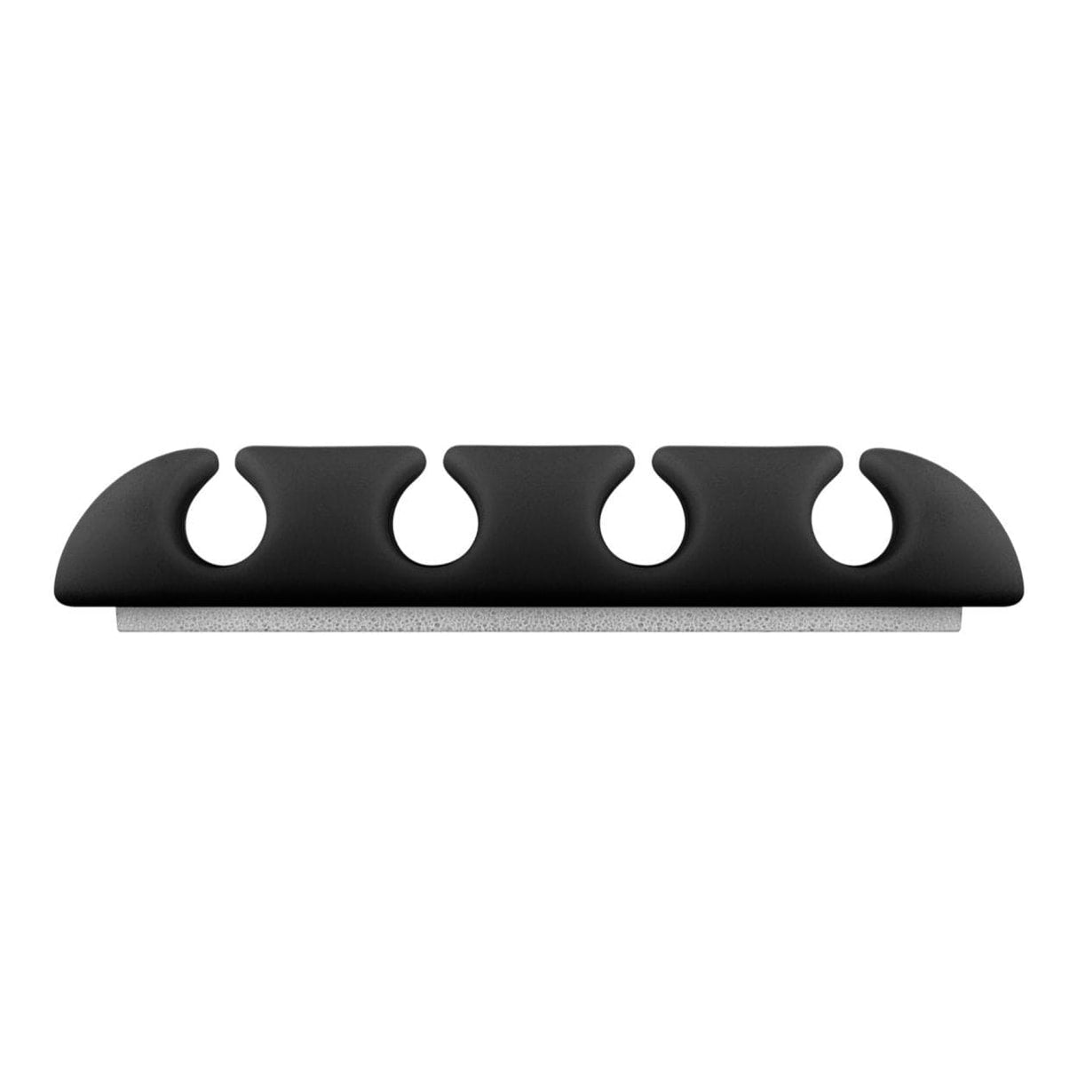 Goobay 70406 4-slot Cable Management Set Black 2-pack