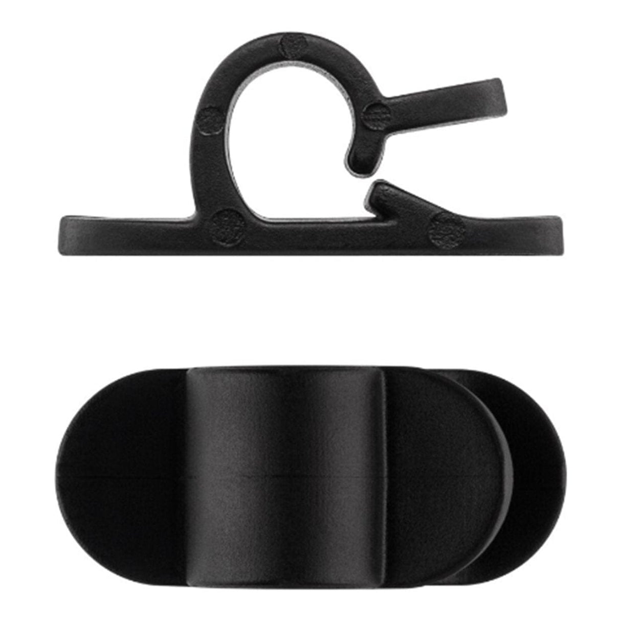 Goobay 70684 Cable Management Clip Set Black 6-pack