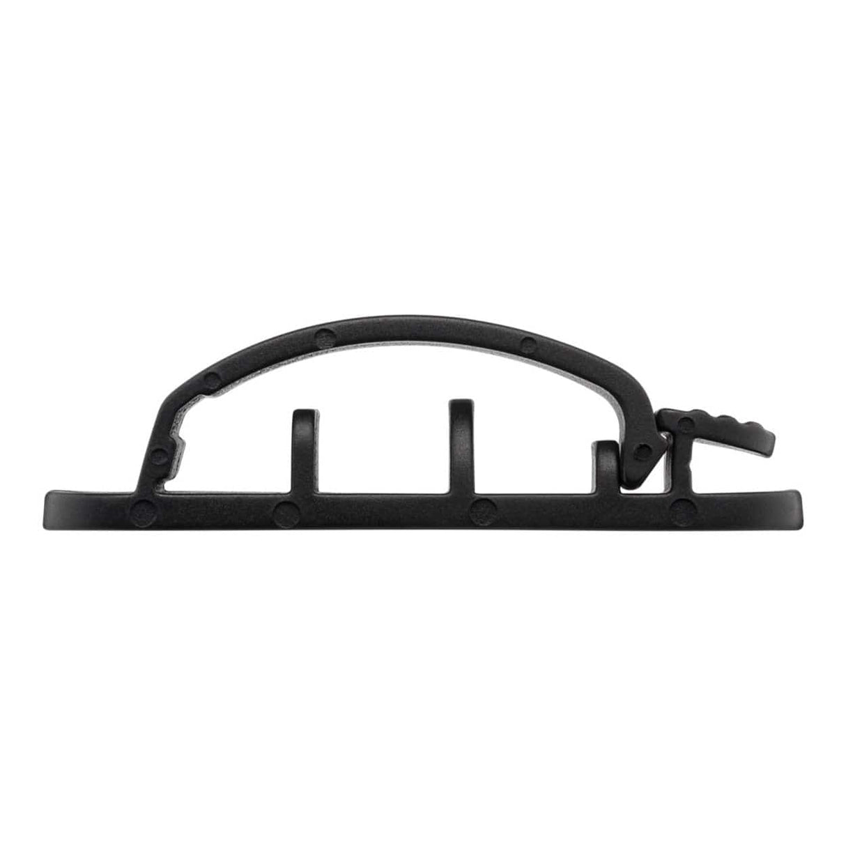 Goobay 70685 3-slot Cable Management Clip Set Black 3-pack