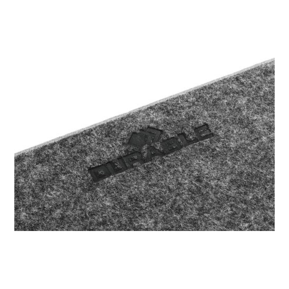 Durable Effect 700x330mm Desk Mat Charcoal 708158