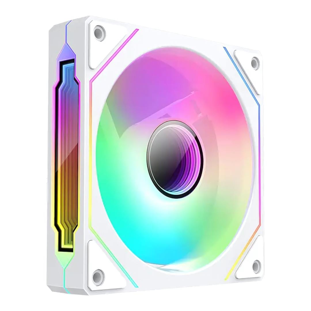 Huntkey GS120 Fantasy ARGB Fan - White 710-49612061R6