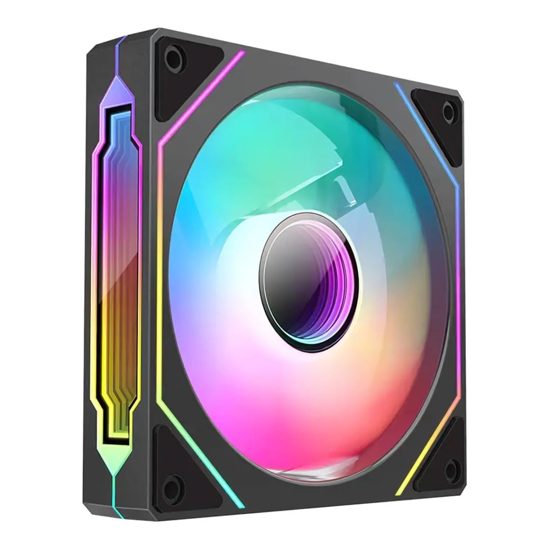 Huntkey GS120 Fantasy ARGB Fan - Black 710-49612064R6