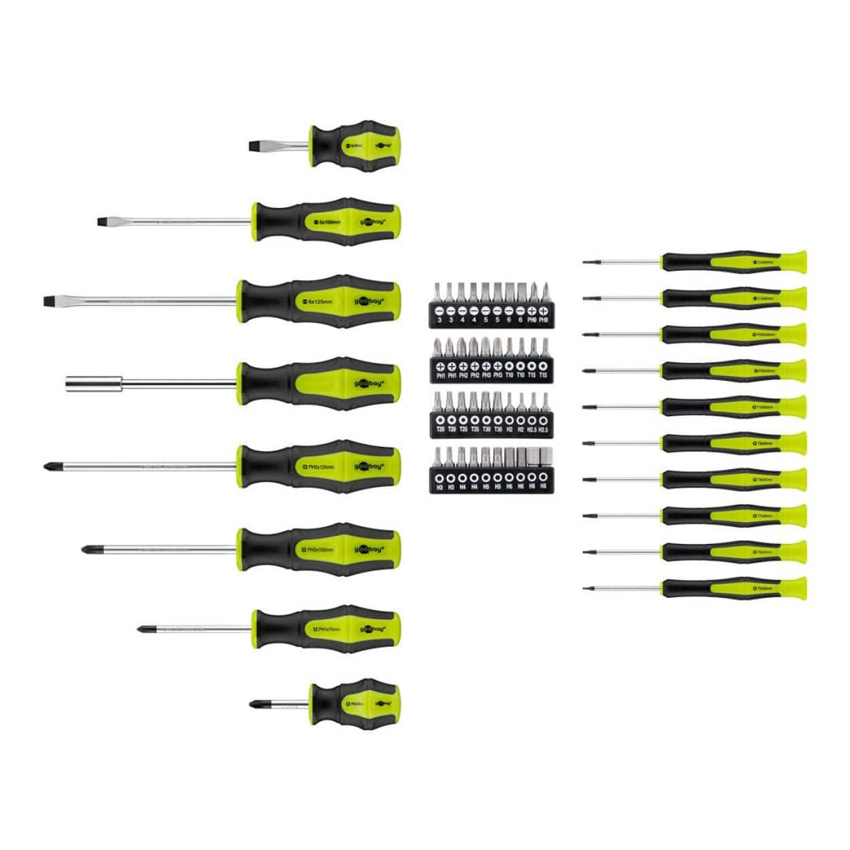 Goobay 58-Piece Precision Screwdriver Case 74005