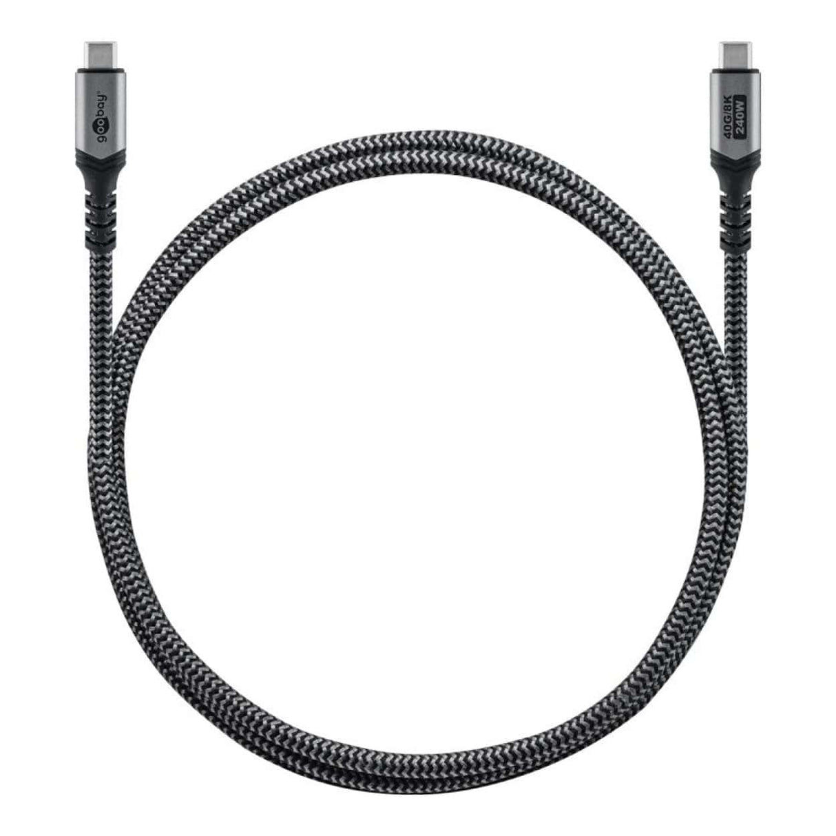 Goobay 1m USB-C USB4 240W 5A 40 Gbit/s Cable 74211