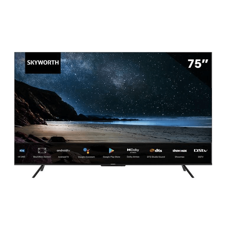 Skyworth 75SUE9350F 75-inch 4K UHD Smart Google QLED TV – FirstShop