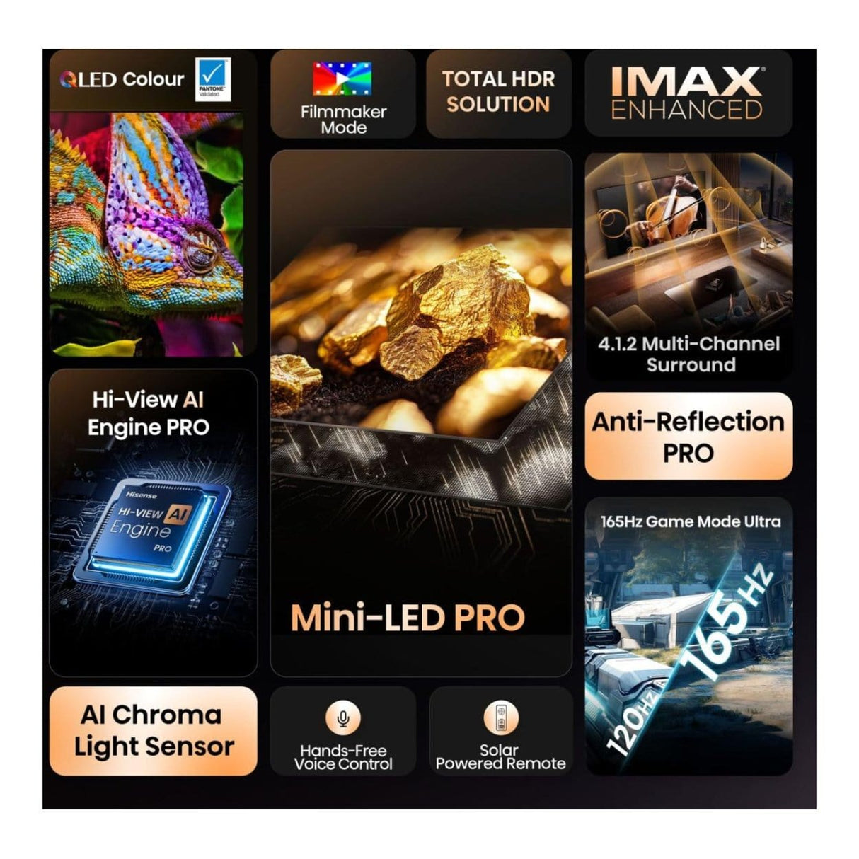 Hisense 75U8Q 75-inch 4K UHD Wi-Fi Smart TV