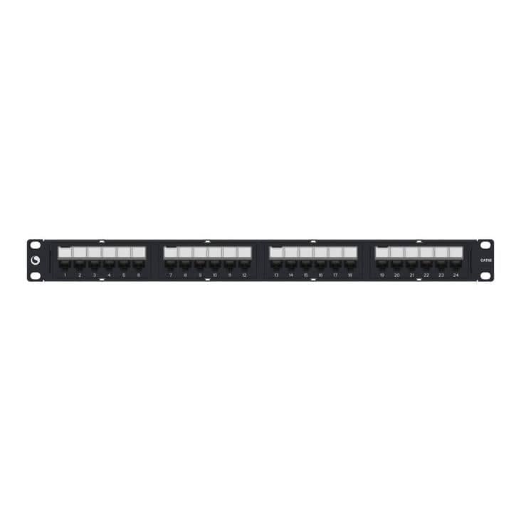CommScope 24-port CAT5e 1U RJ45 Patch Panel 760180000