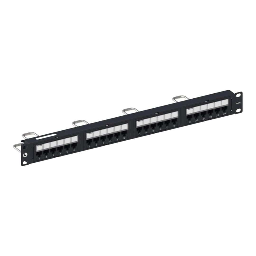 CommScope Cat 6 1U 24-port Unshielded Distribution Module Panel 760237024