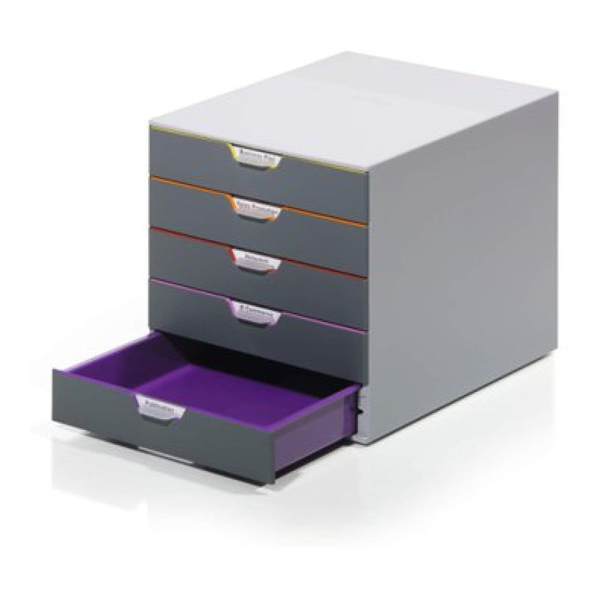 Durable VARICOLOR 5 Drawer A4 Document Storage Organizer 760527