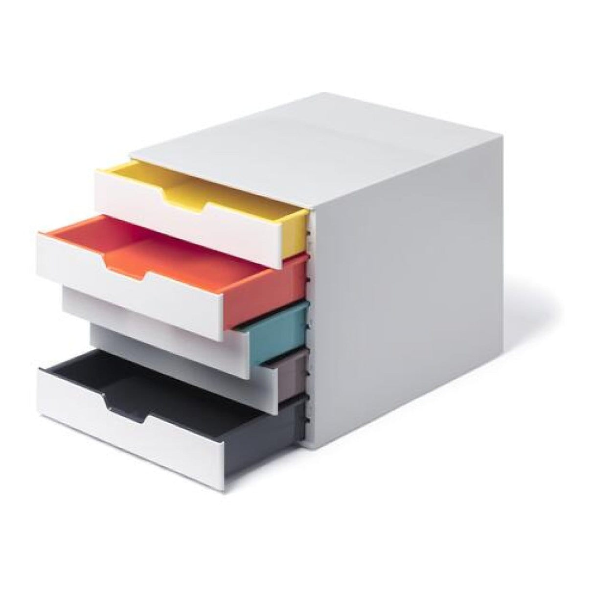 Durable VARICOLOR 5 Drawer Mix Multicolour A4 Document Storage Organizer 762527