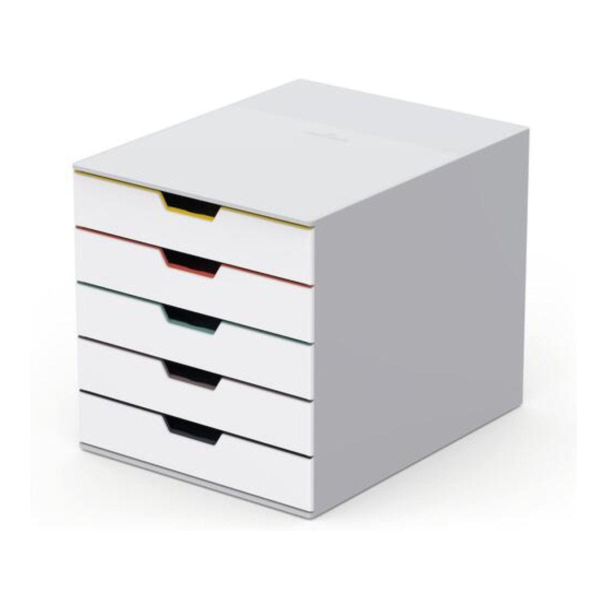 Durable VARICOLOR 5 Drawer Mix Multicolour A4 Document Storage Organizer 762527
