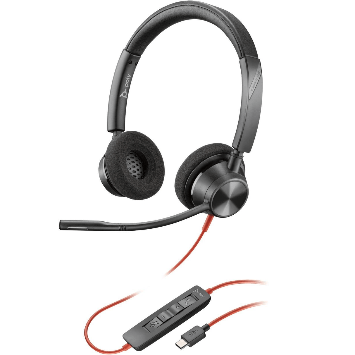 POLY Blackwire 3320 USB-C Headset 76J18AA