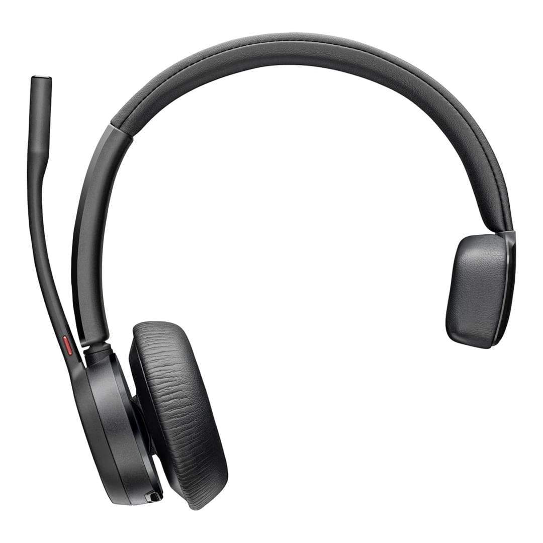 Poly Voyager 4310 UC Monaural Headset with BT700 USB-A Adapter and Charging Stand 77Y92AA