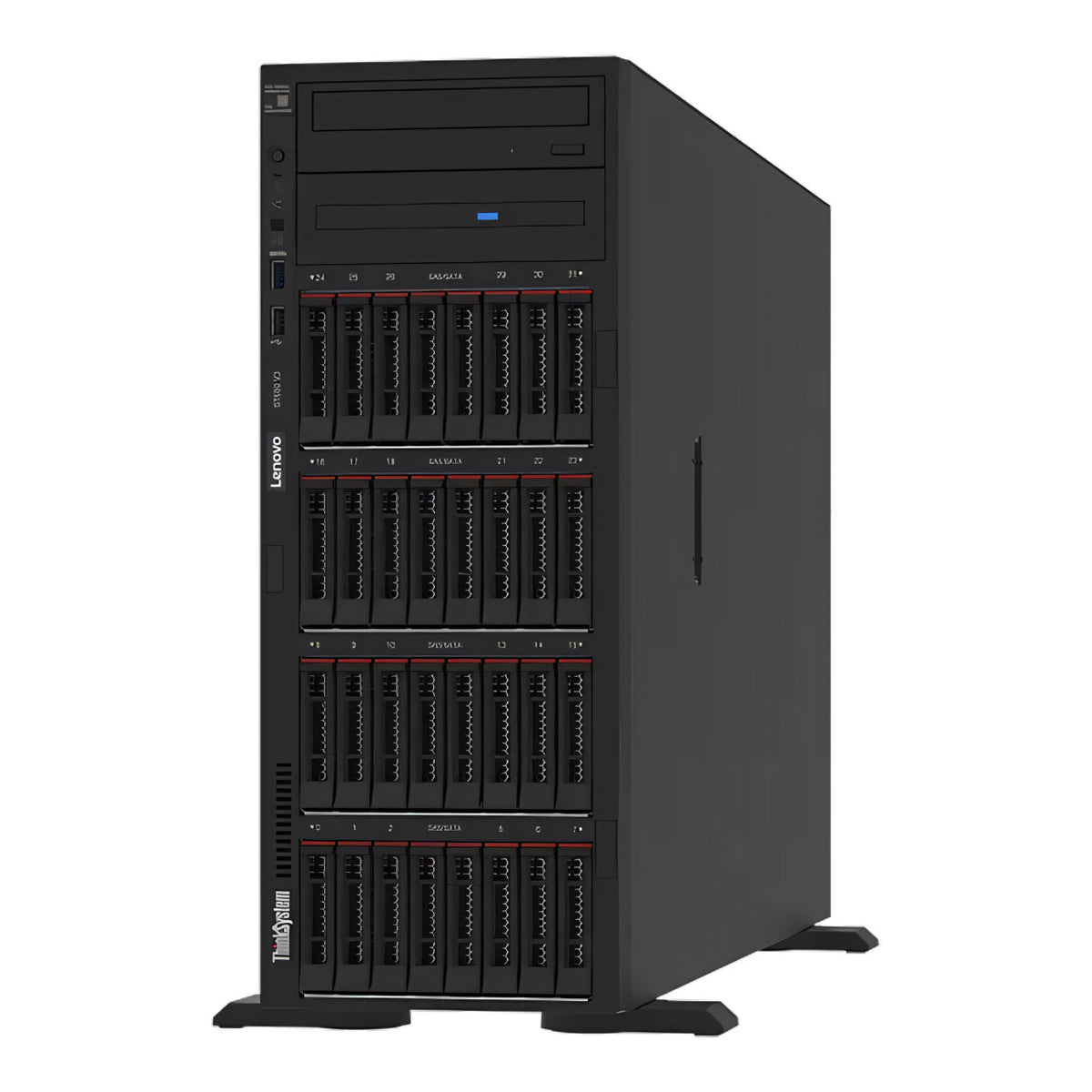 Lenovo ThinkSystem ST650 V3 Tower Server - Intel Xeon Silver 4514Y 64GB RAM 2 x 1.92TB SSD 100W 7D7ASG8D00