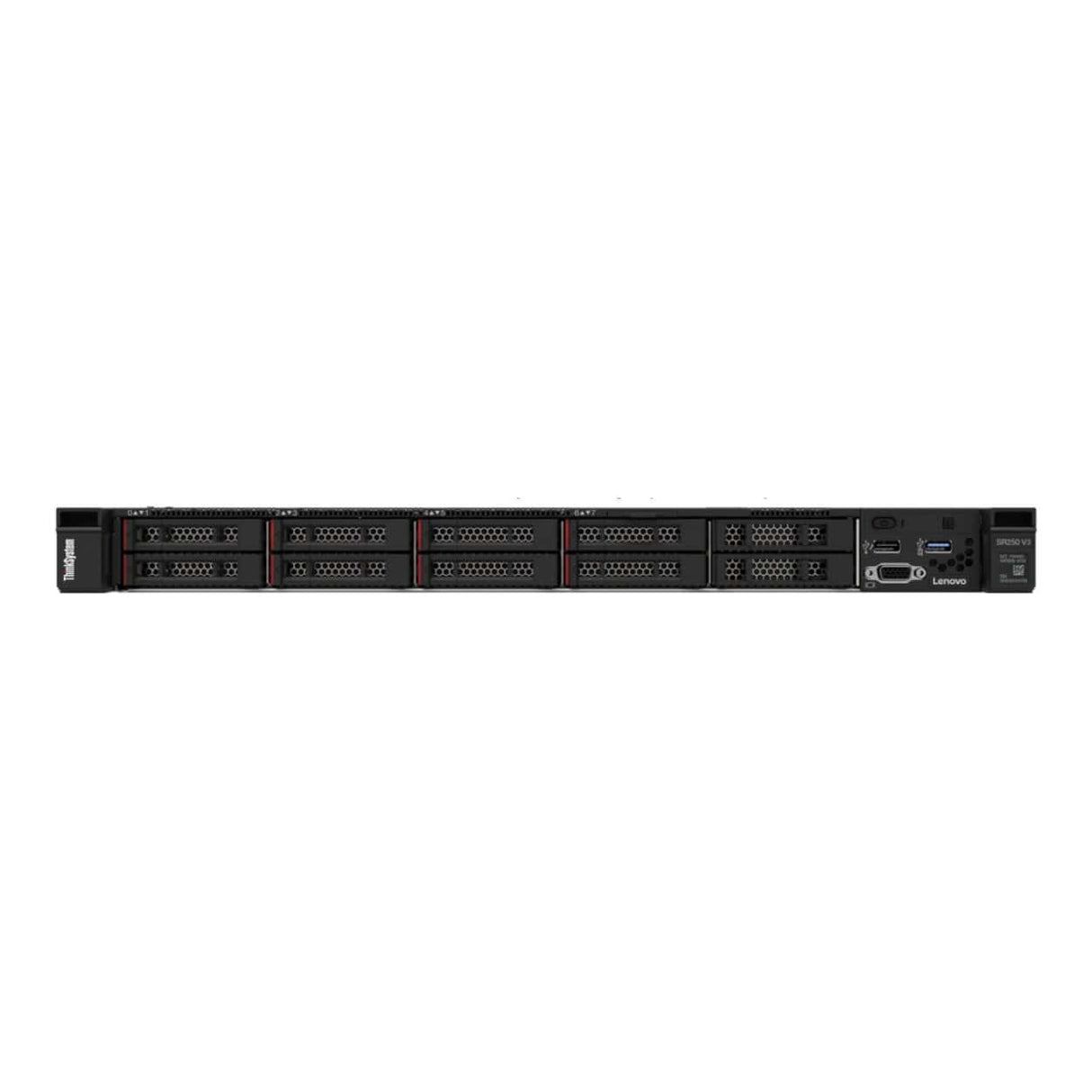 Lenovo ThinkSystem SR250 V3 Rack Server - Intel Xeon E-2468 32GB RAM 800W 7DCLCTO1WW