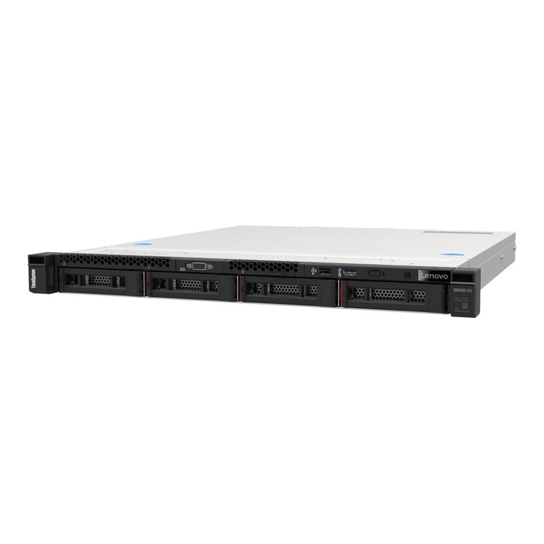 Lenovo ThinkSystem SR250 V3 Rack Server - Intel Xeon E-2468 32GB RAM 800W 7DCLCTO1WW