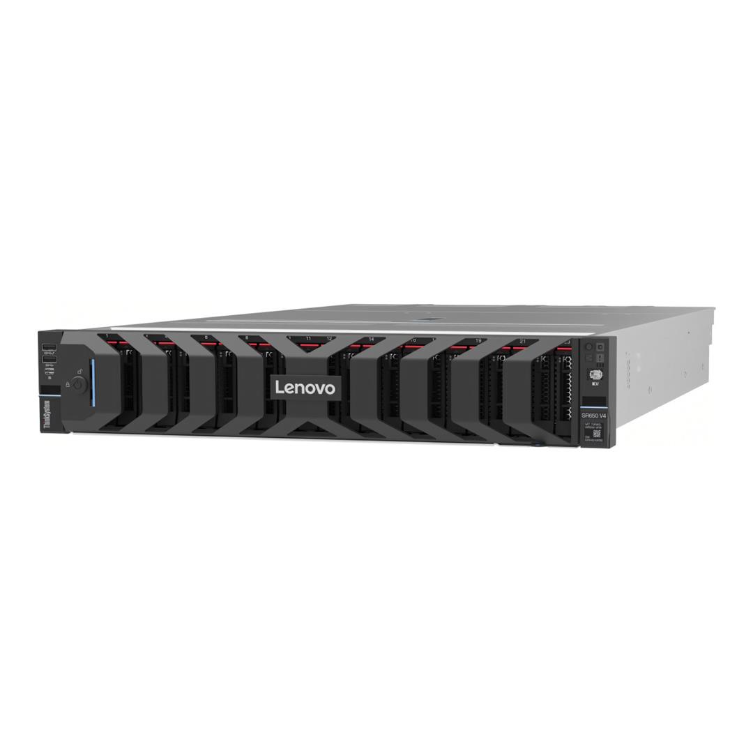Lenovo ThinkSystem SR650 V4 2U Rack Server - 2 x Intel Xeon 6517P 2 x 64GB RAM 2 x 2.5-inch 480GB SSD 4 x 2.5-inch 1.92TB SSD 2 x 1300W 7DGDU3N200
