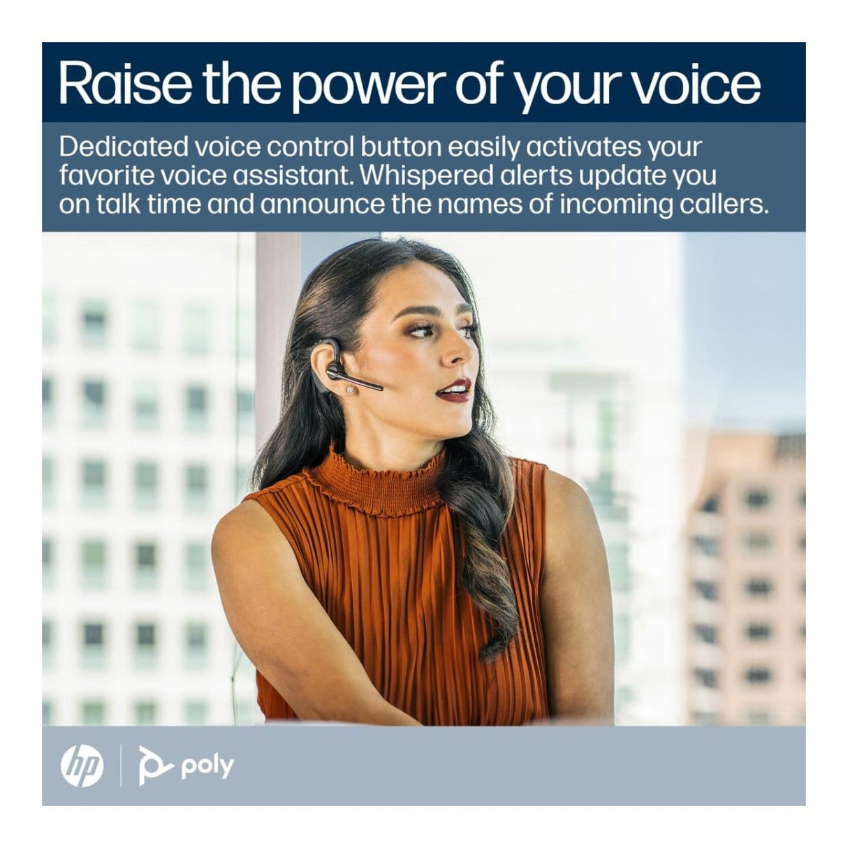 Poly Voyager 5200 UC Bluetooth Headset 7K2F3AA