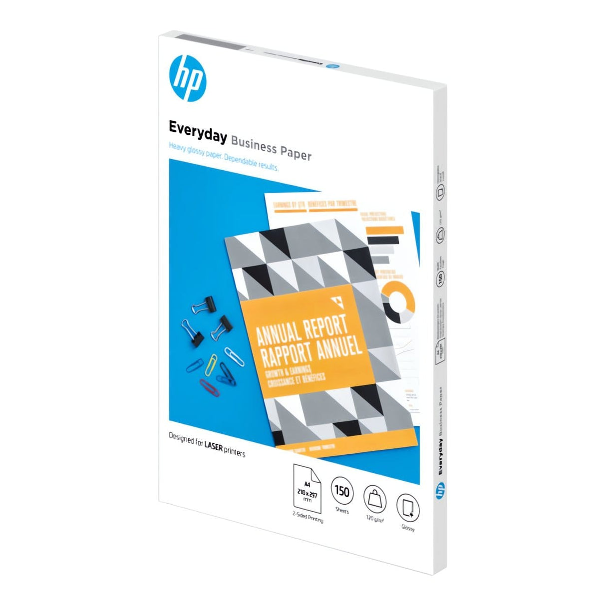 HP 7MV82A Printing Paper A4 (210x297mm) Gloss 150 Sheets White
