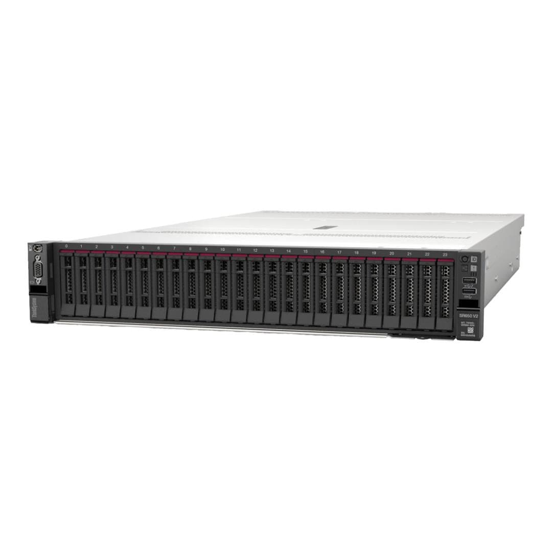 Lenovo ThinkSystem SR650 V2 2U Rack Server - Intel Xeon Silver 4314 32GB RAM 1100W 7Z73A0AXEA