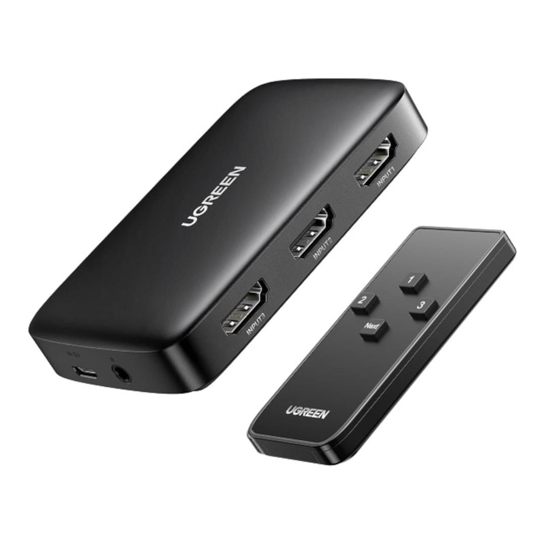 Ugreen CM332 3-in-1 4K HDMI Switch 80125