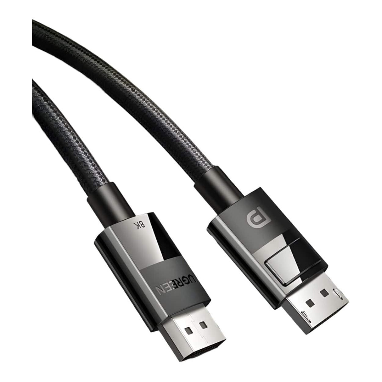 UGreen 2m Male to Male 8K DisplayPort Braided Cable 80392