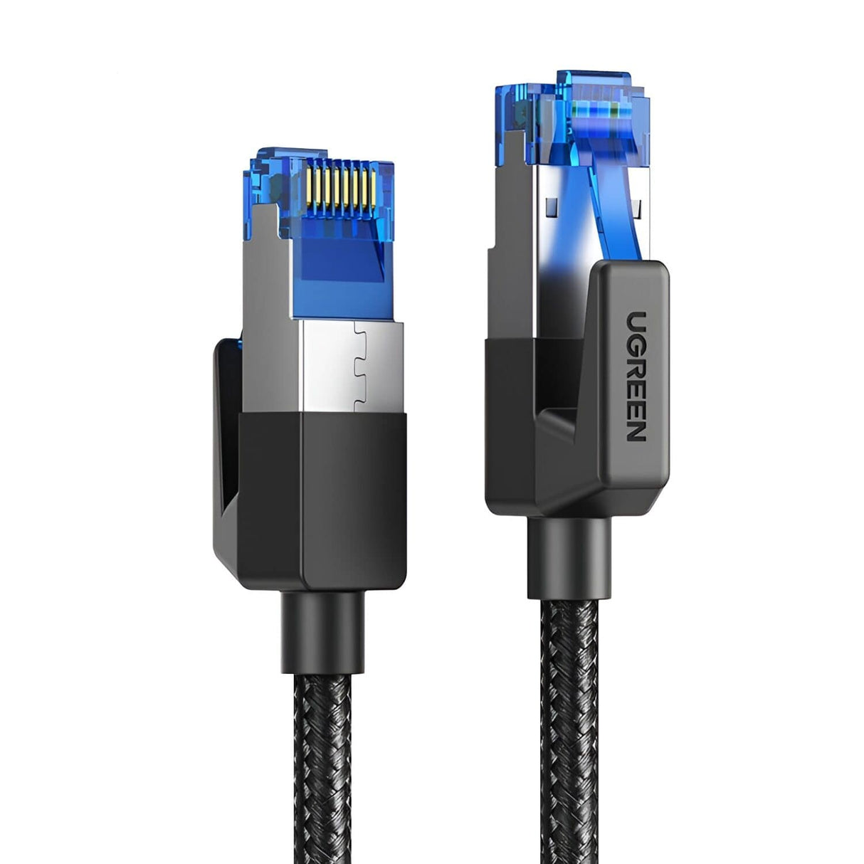 Ugreen 1m CAT8 F/FTP Braided RJ45 Cable Black 80429