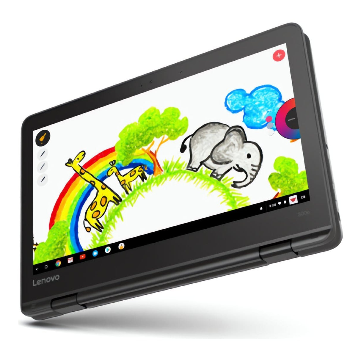 Lenovo 300e Chromebook G2 11.6-inch HD 2-in-1 Laptop - Intel Celeron N4120 64GB eMMC 8GB RAM Chrome OS 81MB0069SN