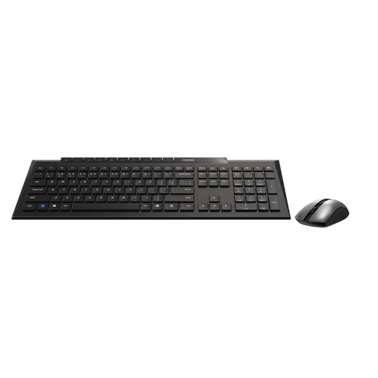 Rapoo 8210M-US-BLACK Multi-Mode Wireless Keyboard and Mouse Combo