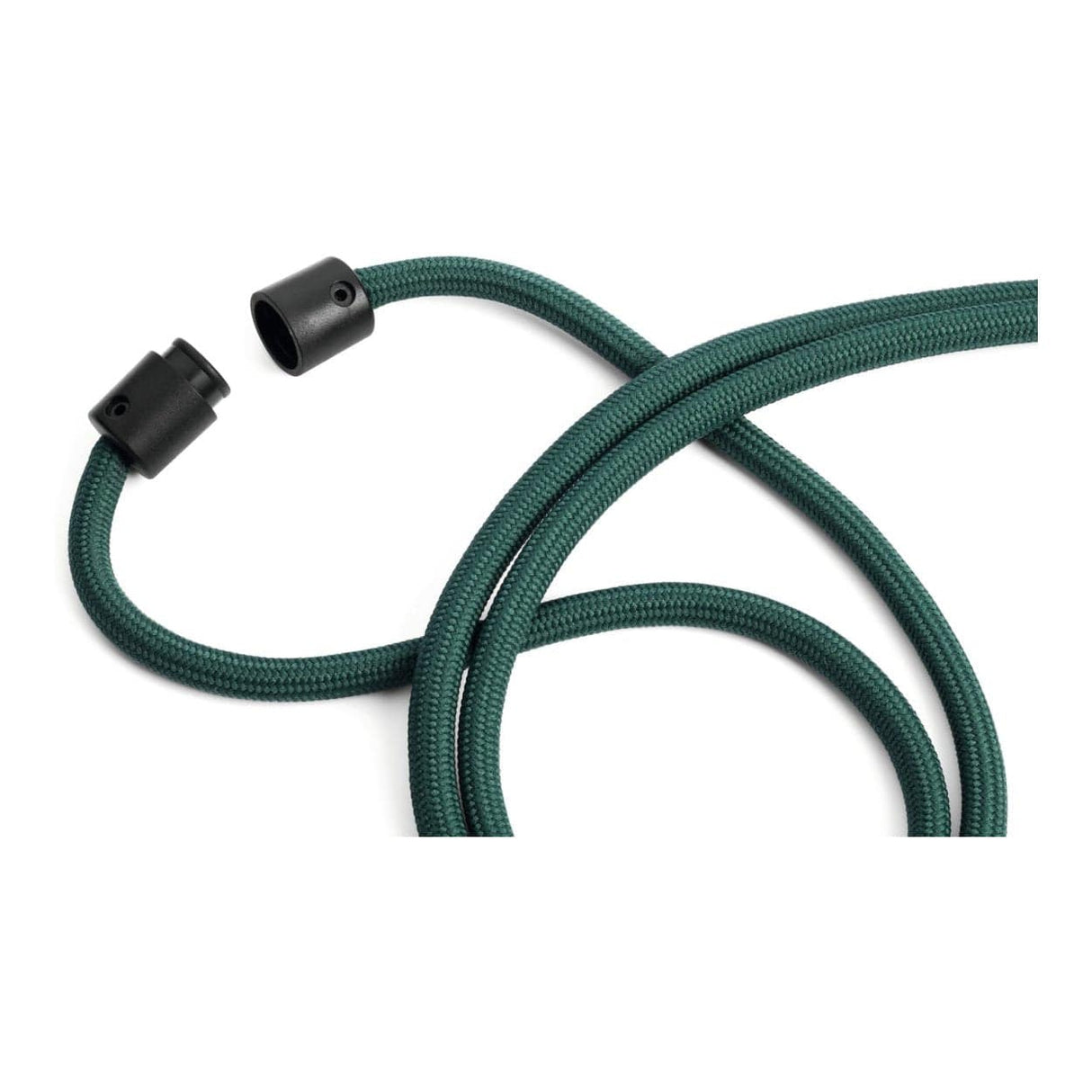 Durable Textile Lanyard RPET with Carabiner 10-pack Green 824105