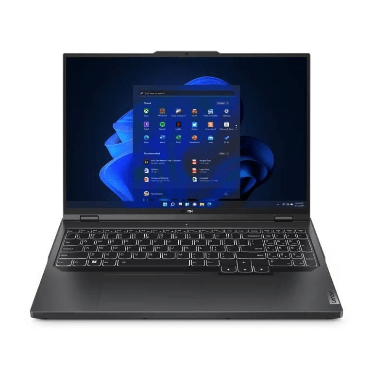 Lenovo Legion Pro 5 16IRX8 16-inch WQXGA Laptop - Intel Core i7-13700HX 1TB SSD 32GB RAM Win 11 Home 82WK00DRSA