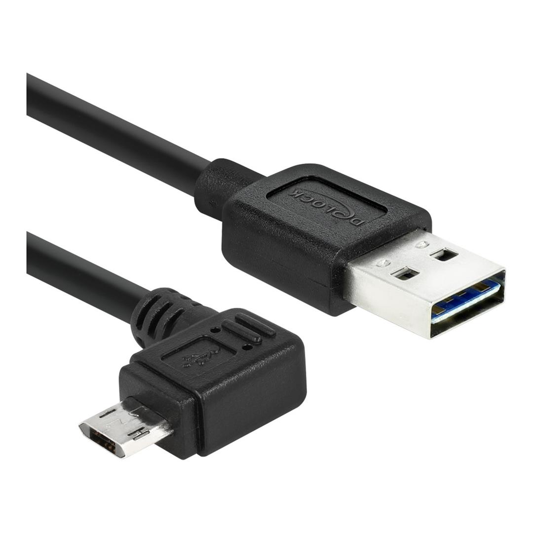 Delock Type-A to Micro-B USB 2.0 Cable 2m 83853