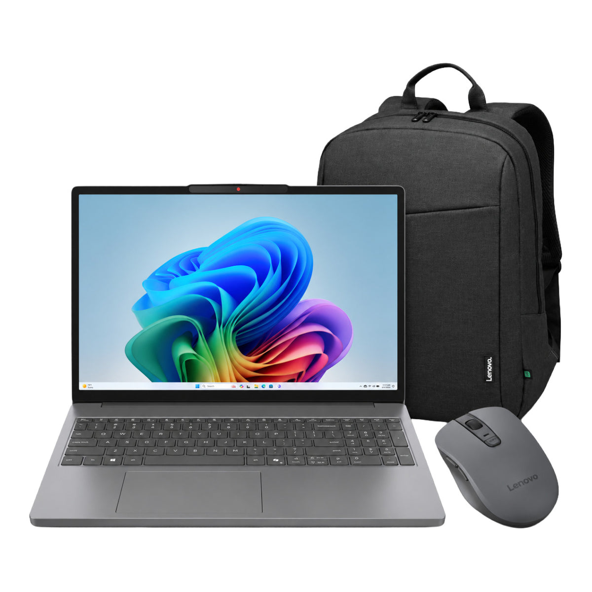 Lenovo IdeaPad Slim 3 15IWC11 15.3-inch WUXGA AI Laptop - Intel Core 3 304 256GB SSD 8GB RAM Win 11 Home Luna Grey