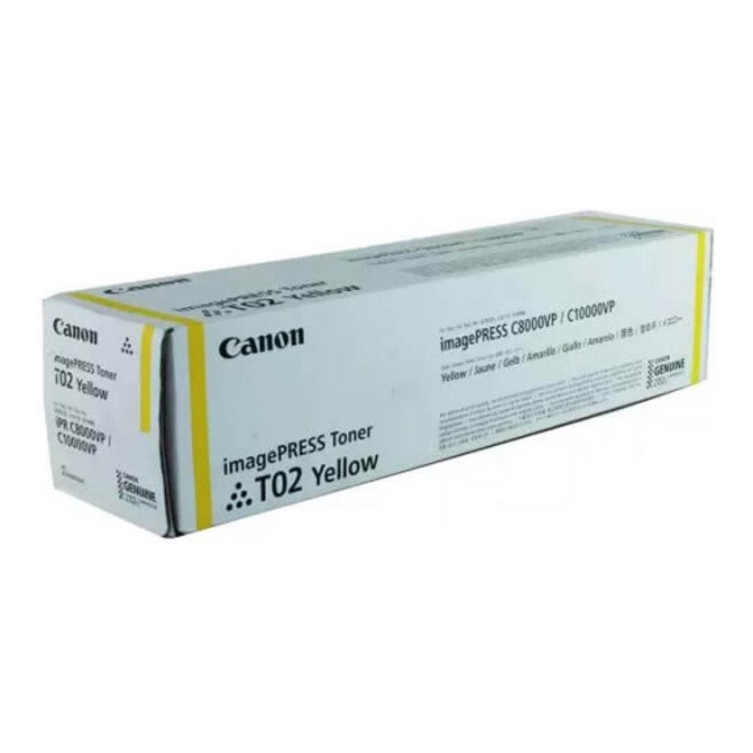 Canon T02 Yellow Toner Cartridge 43000 Pages Original 8532B001 Single-pack