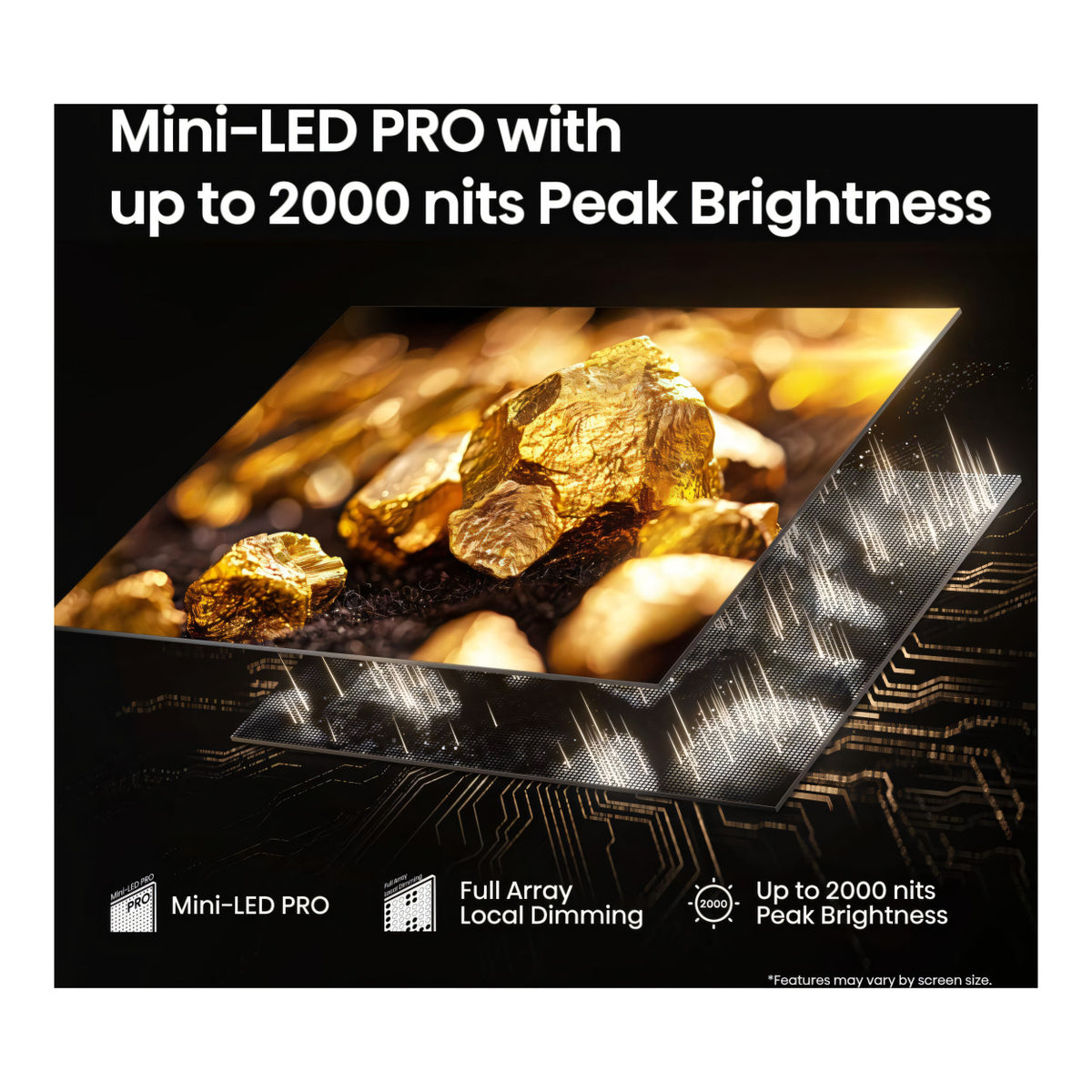 Hisense U7Q Pro 85-inch 4K UHD ULED Mini LED Smart TV 85U7Q PRO