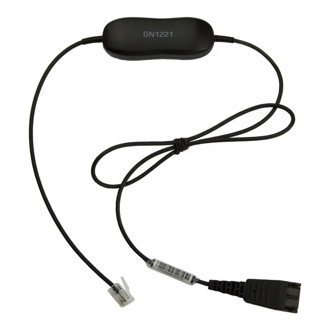 Jabra GN1221 QD to RJ9 Cable 88007-99