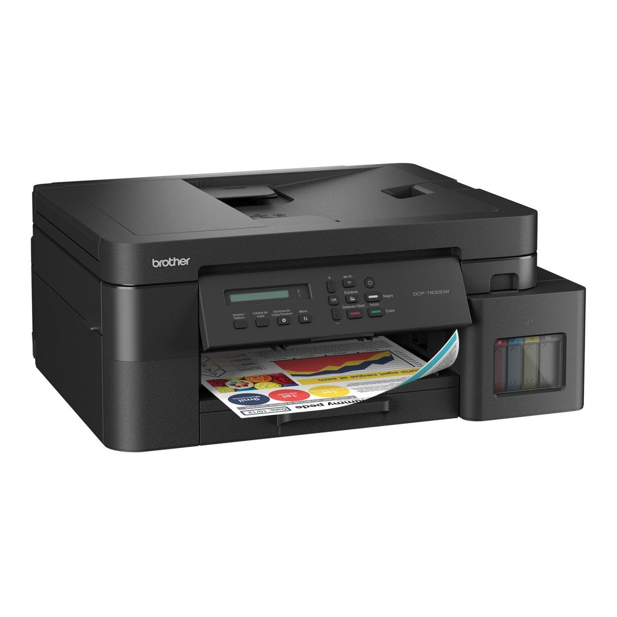 Brother DCP-T830DW A4 3-in-1 Multifunction Ink Tank Printer 8CHA6100124