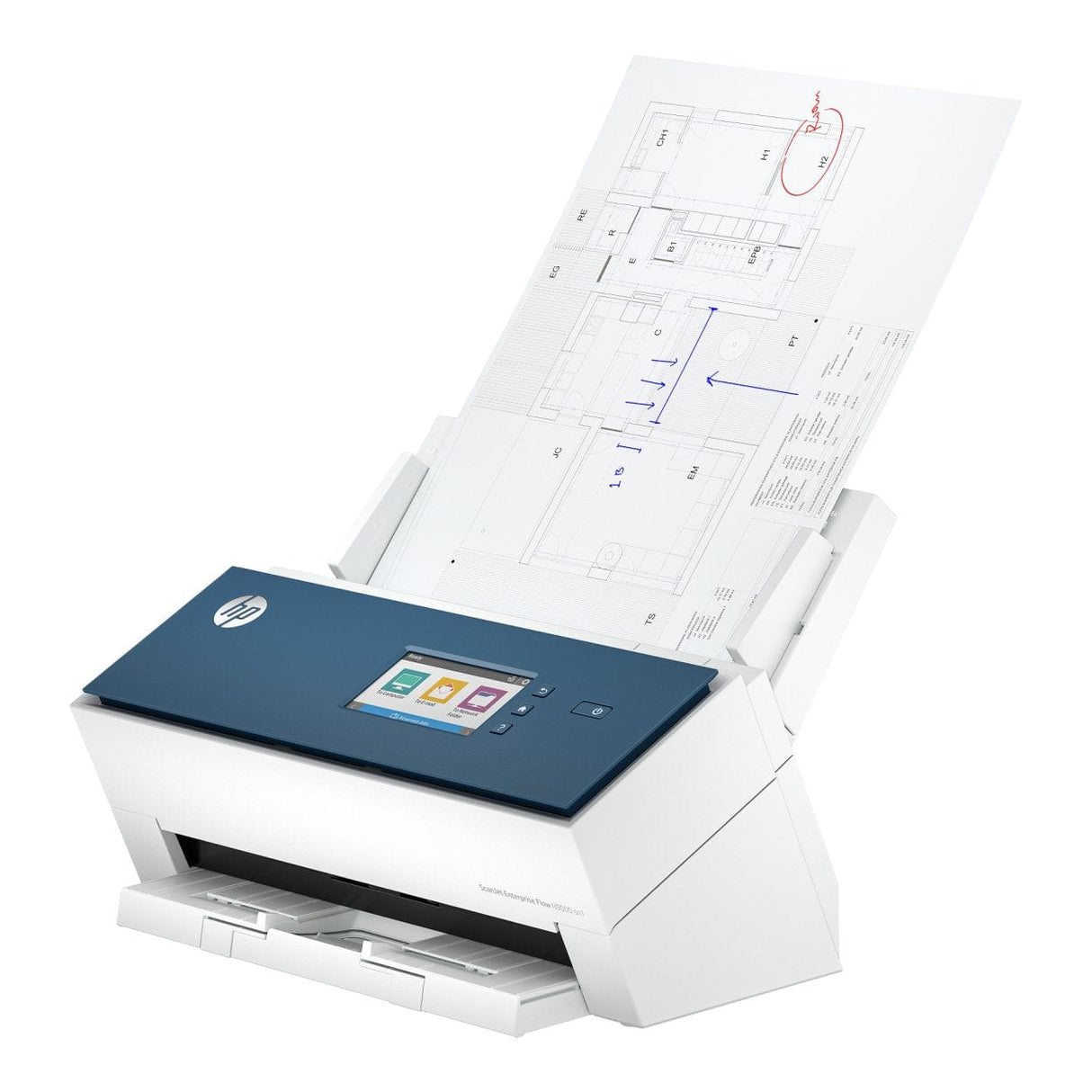 HP ScanJet Enterprise Flow N9000 sn1 Scanner 8Q4W1A