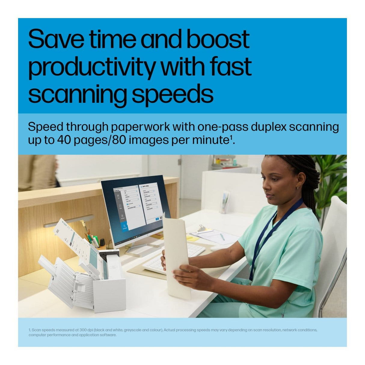 HP ScanJet Pro 4200 s1 Scanner 8Q4W2A