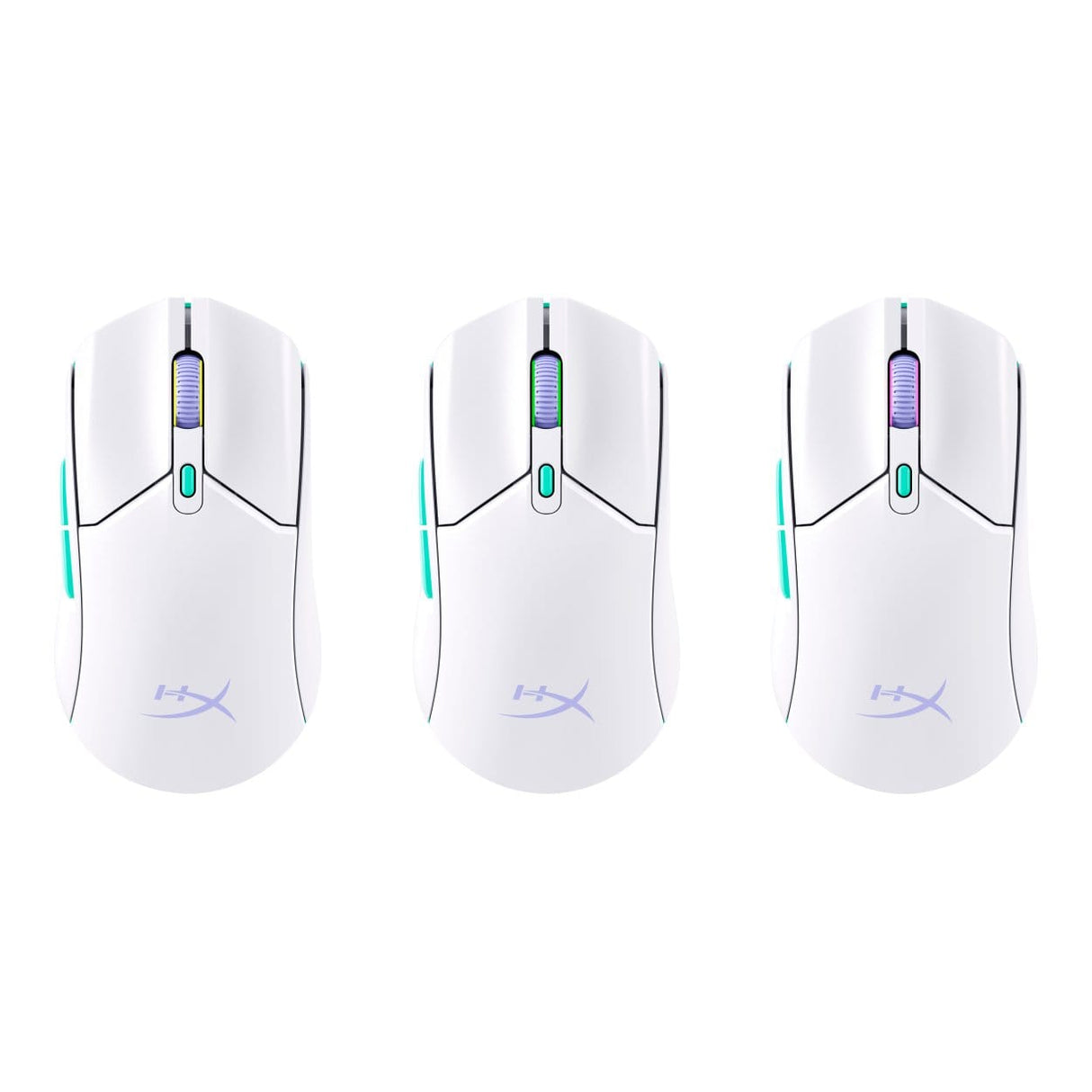 HyperX Pulsefire Haste 2 Core Wireless Gaming Mouse White-Green 8R2E7AA