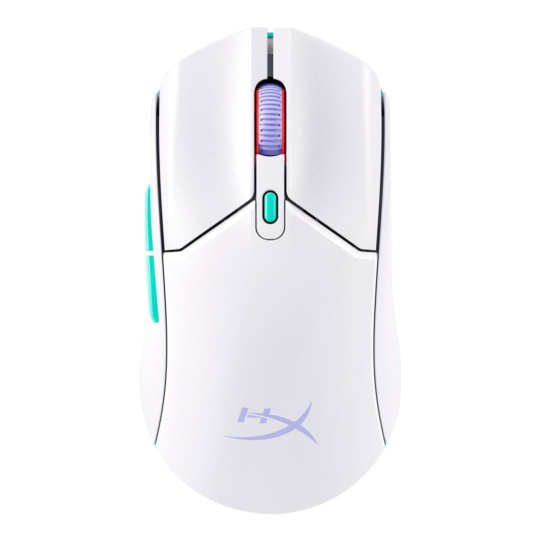 HyperX Pulsefire Haste 2 Core Wireless Gaming Mouse White-Green 8R2E7AA