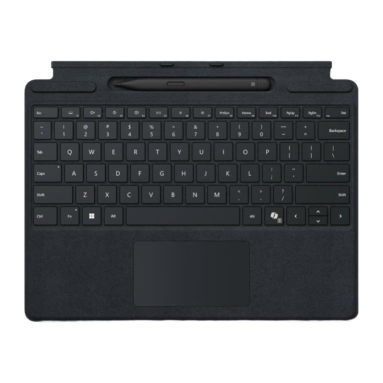 Microsoft Surface Pro Type Cover with Copilot Key and Slim Pen 2 Black 8X8-00153