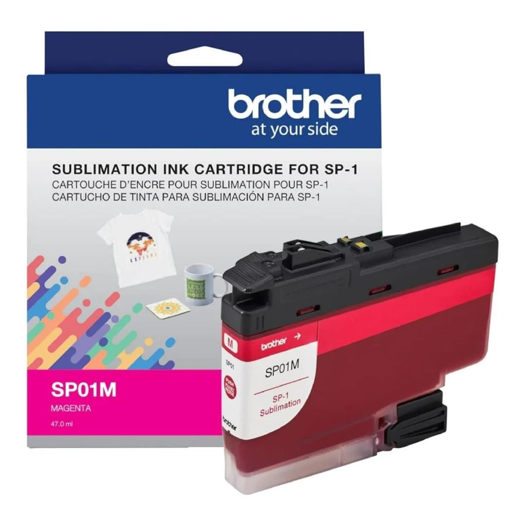 Brother SP01M Magenta Sublimation Ink Cartridge 47ml Original 8ZCB6T00240 Single-pack