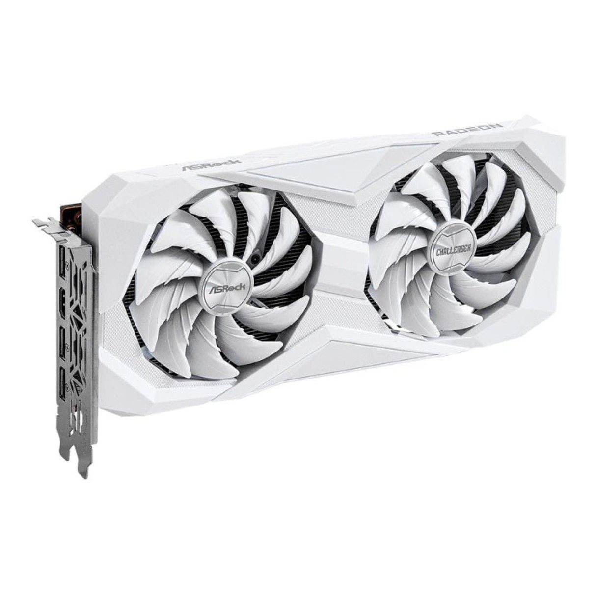 Asrock Challenger AMD Radeon RX 6600 8GB GDDR6 Graphics Card White 90-GA4UZZ-00UANF