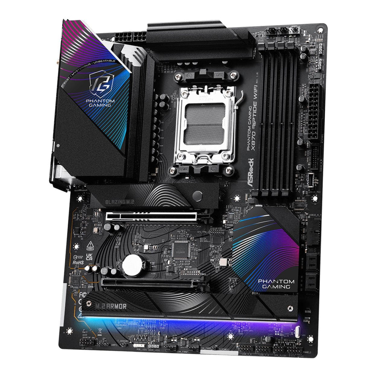 Asrock X870 Riptide WiFi AMD Socket AM5 ATX Motherboard 90-MXBPP0-A0UAYZ