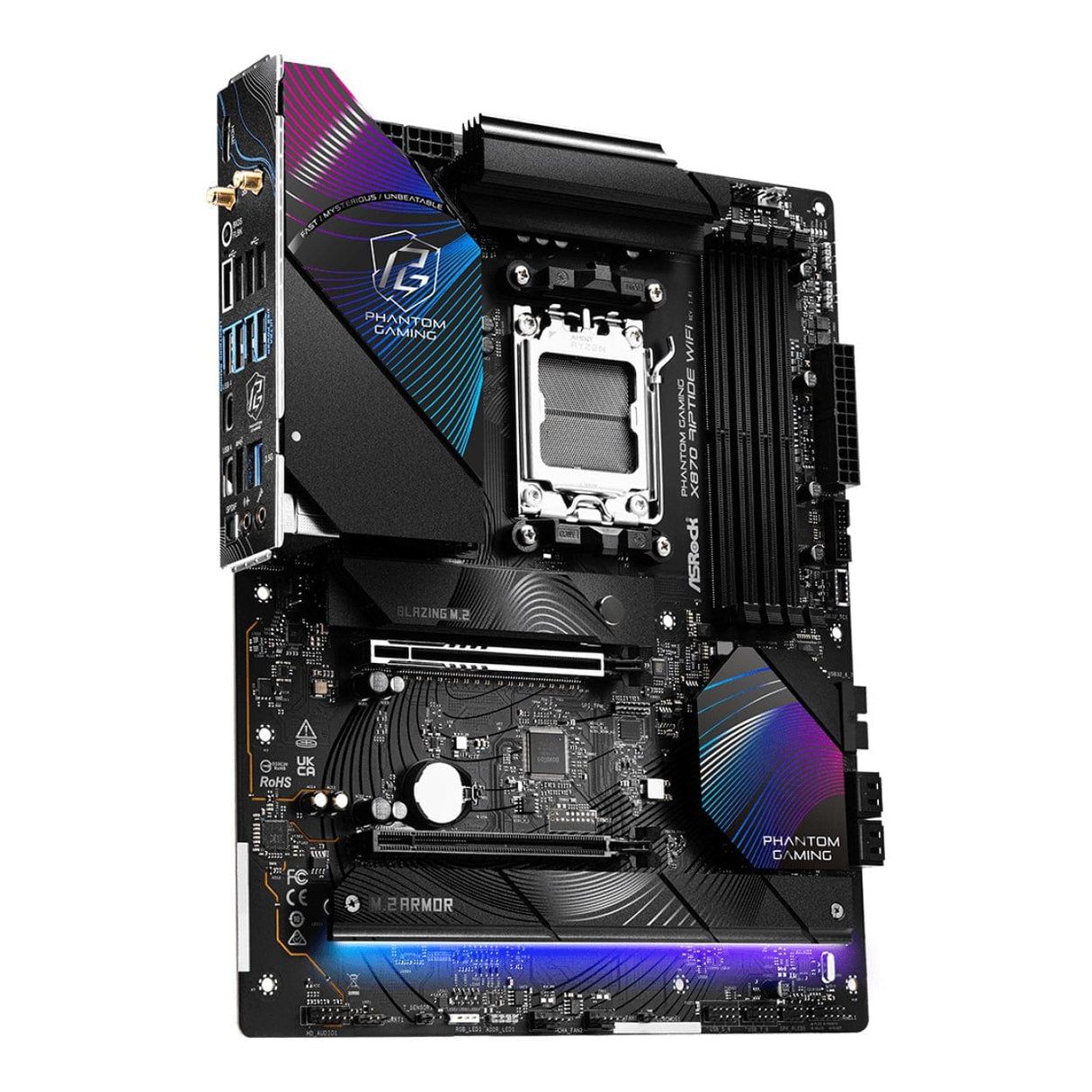 Asrock X870 Riptide WiFi AMD Socket AM5 ATX Motherboard 90-MXBPP0-A0UAYZ