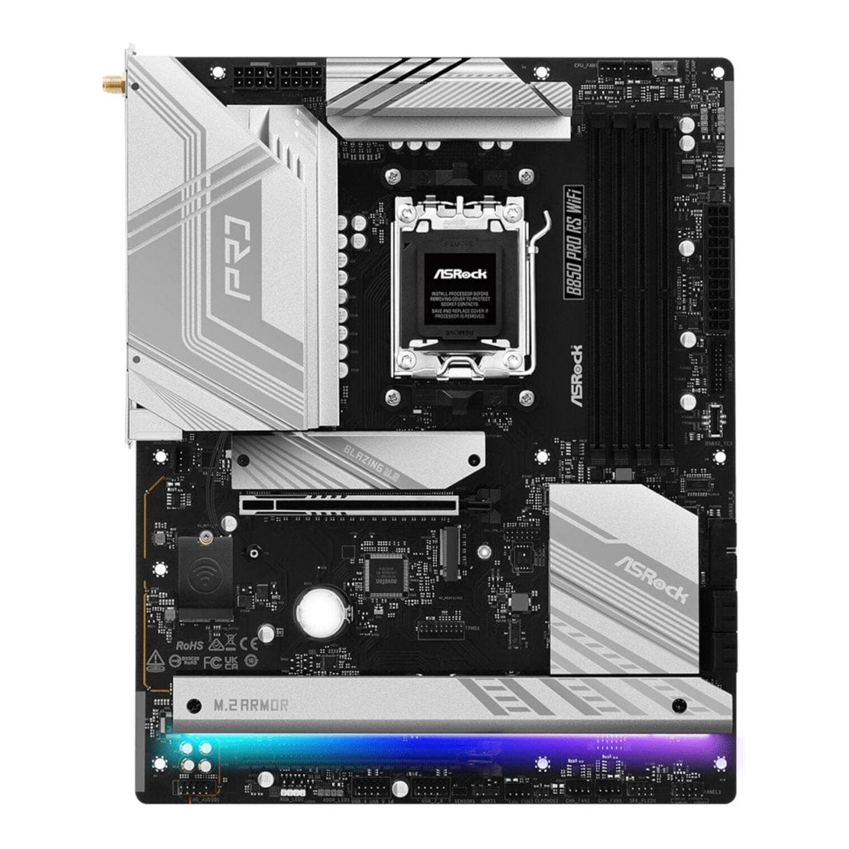 Asrock B850 Pro RS Wi-Fi AMD Socket AM5 ATX Motherboard