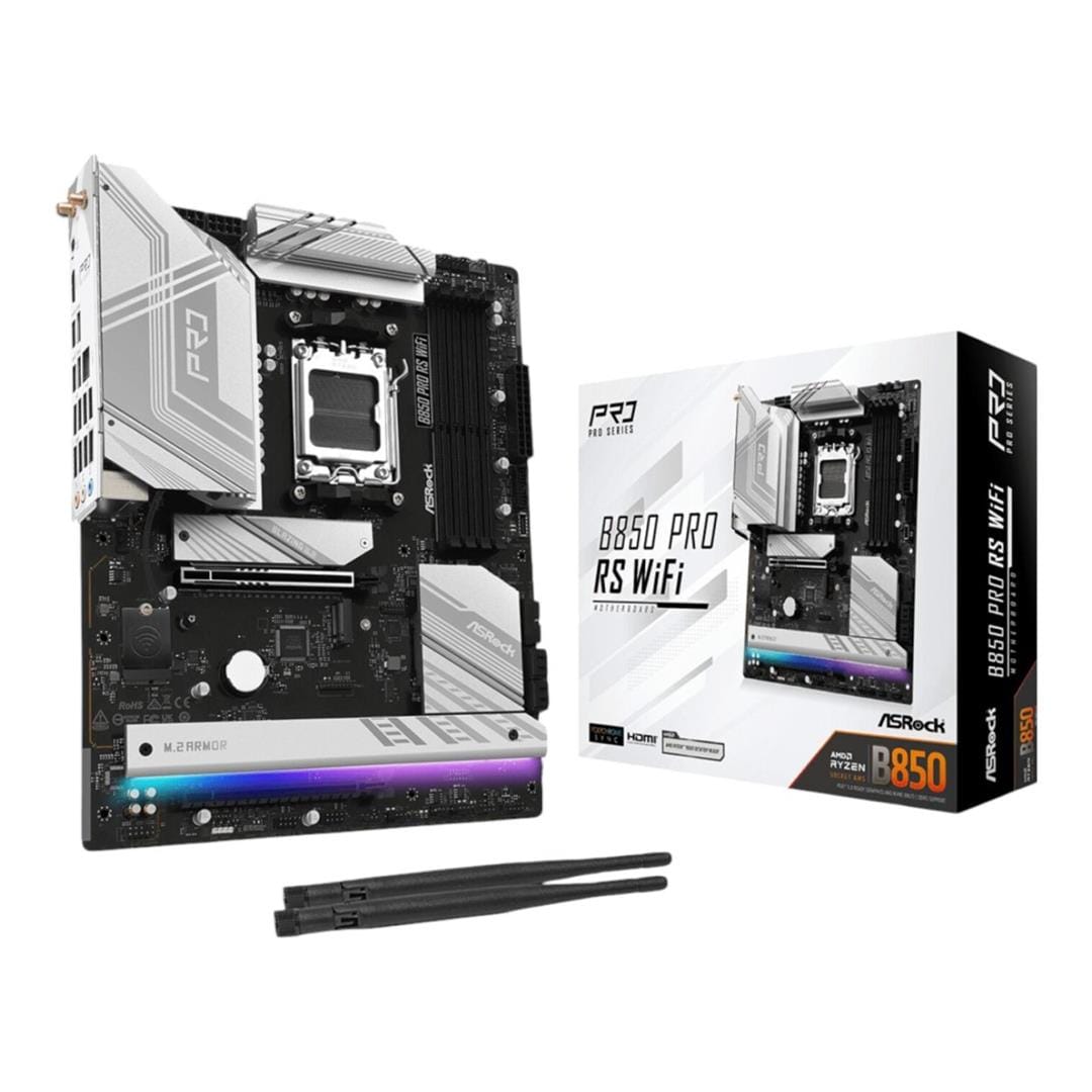 Asrock B850 Pro RS Wi-Fi AMD Socket AM5 ATX Motherboard